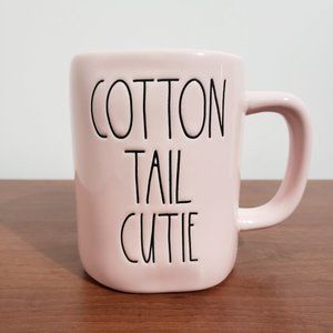 Rae Dunn Coffee Mug Cotton Tail Cutie By Magenta Ceramic Artisan Collection New